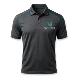 Custom Golf Polo Shirt Design 8 – golf polo shirt mock-up made by Naxon Sports, Sialkot