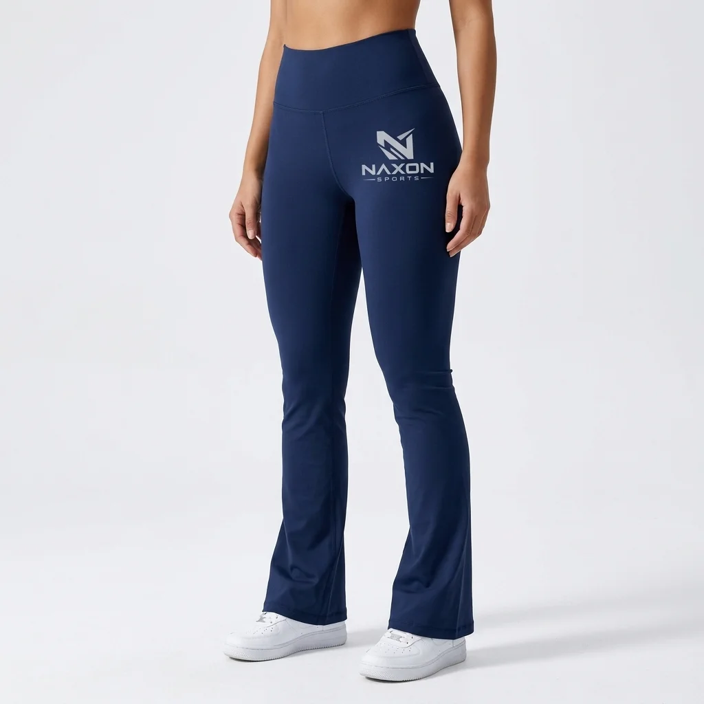 Custom Naxon Sports Leggings Design 1 – naxon sports leggings mock-up made by Naxon Sports, Sialkot