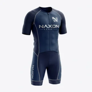 Custom Tri Suit Design 1 – tri suit mock-up made by Naxon Sports, Sialkot
