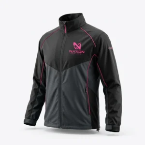Custom Windbreaker Jacket Design 8 – windbreaker jacket mock-up made by Naxon Sports, Sialkot
