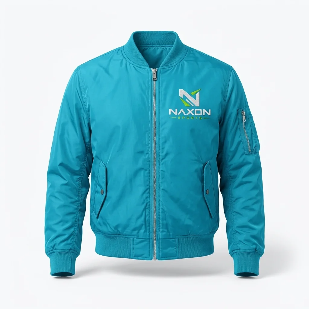 Nylon_bomber_jacket_mock-up_20261008150932_4 Custom nylon bomber jacket by Naxon Sports
