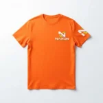 Orange athletic t-shirt – Custom Athletic T-Shirt – Club Series by Naxon Sports, Sialkot