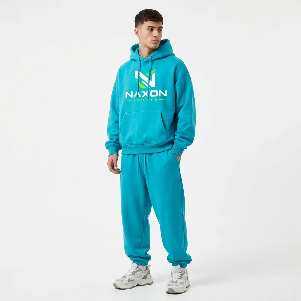 Custom Oversized Tracksuit Design 6 – oversized tracksuit mock-up made by Naxon Sports, Sialkot