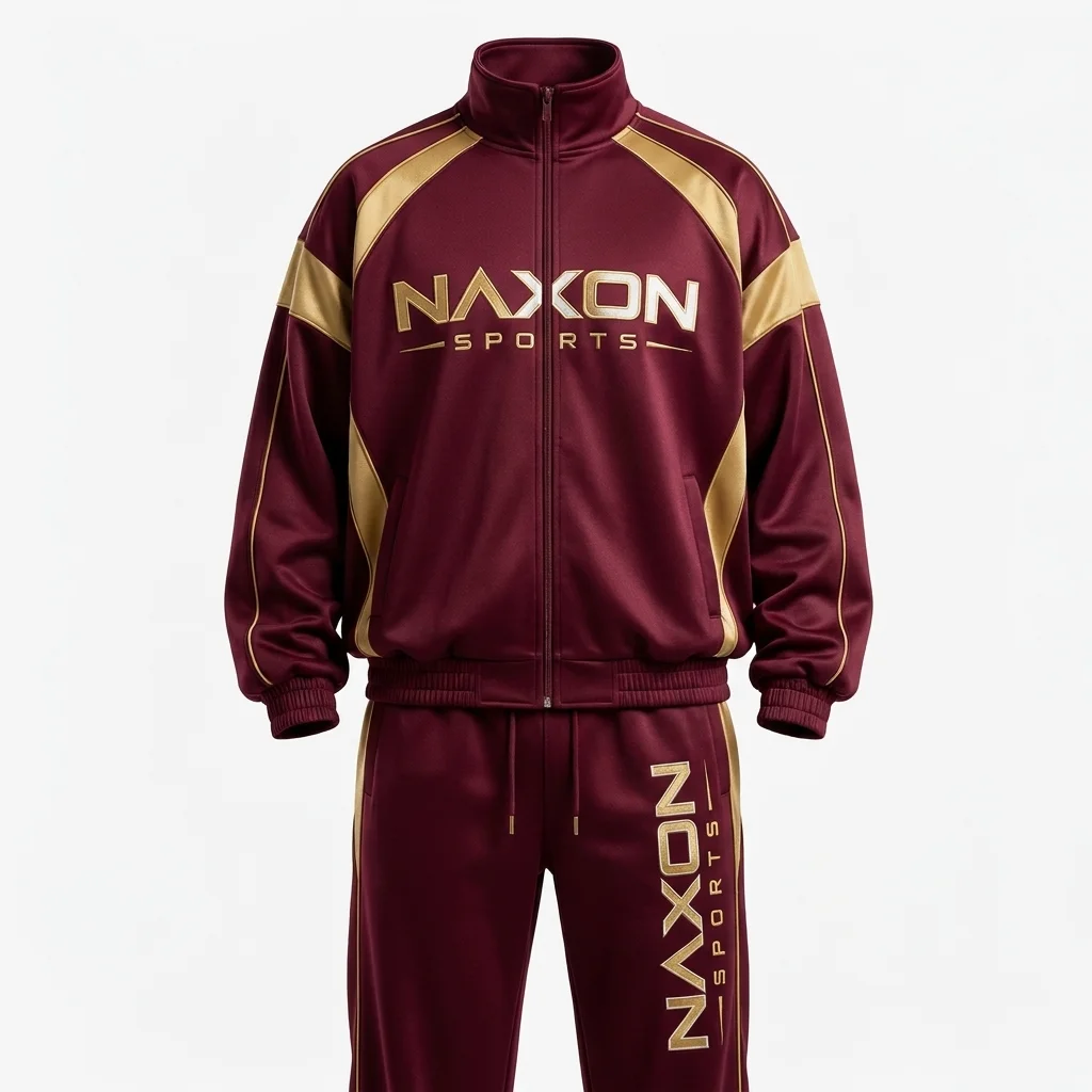 Custom Oversized Tracksuit Design 10 – oversized tracksuit mock-up made by Naxon Sports, Sialkot