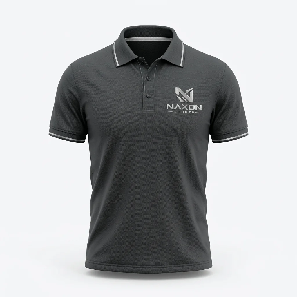 Custom polo shirt by Naxon Sports