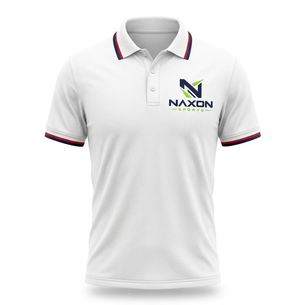 Custom polo sports shirt by Naxon Sports