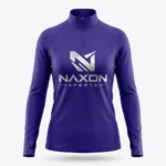 Purple equestrian compression sh – Custom Equestrian Riding Shirt – Heritage Series by Naxon Sports, Sialkot