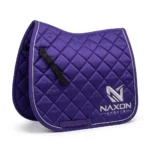 Purple equestrian saddle pad – Custom Saddle Pad – Academy Series by Naxon Sports, Sialkot