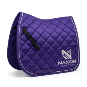 Purple equestrian saddle pad – Custom Saddle Pad – Academy Series by Naxon Sports, Sialkot