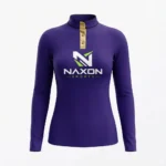 Purple equestrian training shirt – Custom Equestrian Riding Shirt – Heritage Series by Naxon Sports, Sialkot