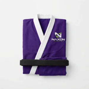 Purple karate gi uniform – Custom Karate Gi – Academy Series by Naxon Sports, Sialkot