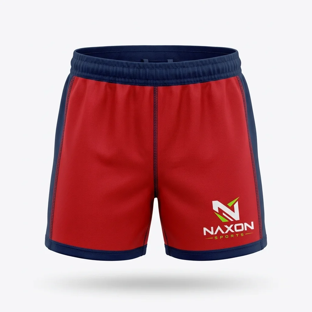 Custom rugby shorts by Naxon Sports