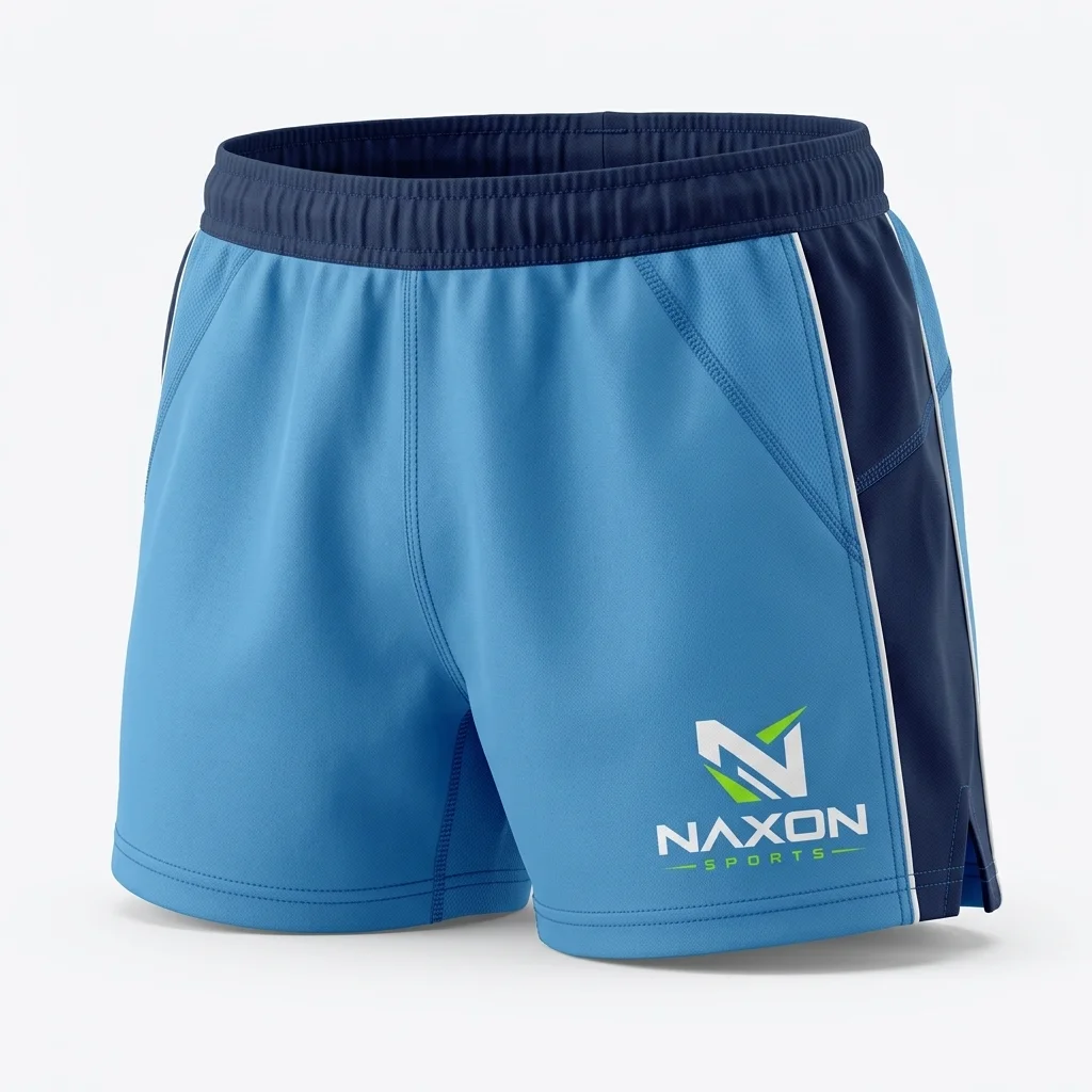 Custom rugby shorts by Naxon Sports