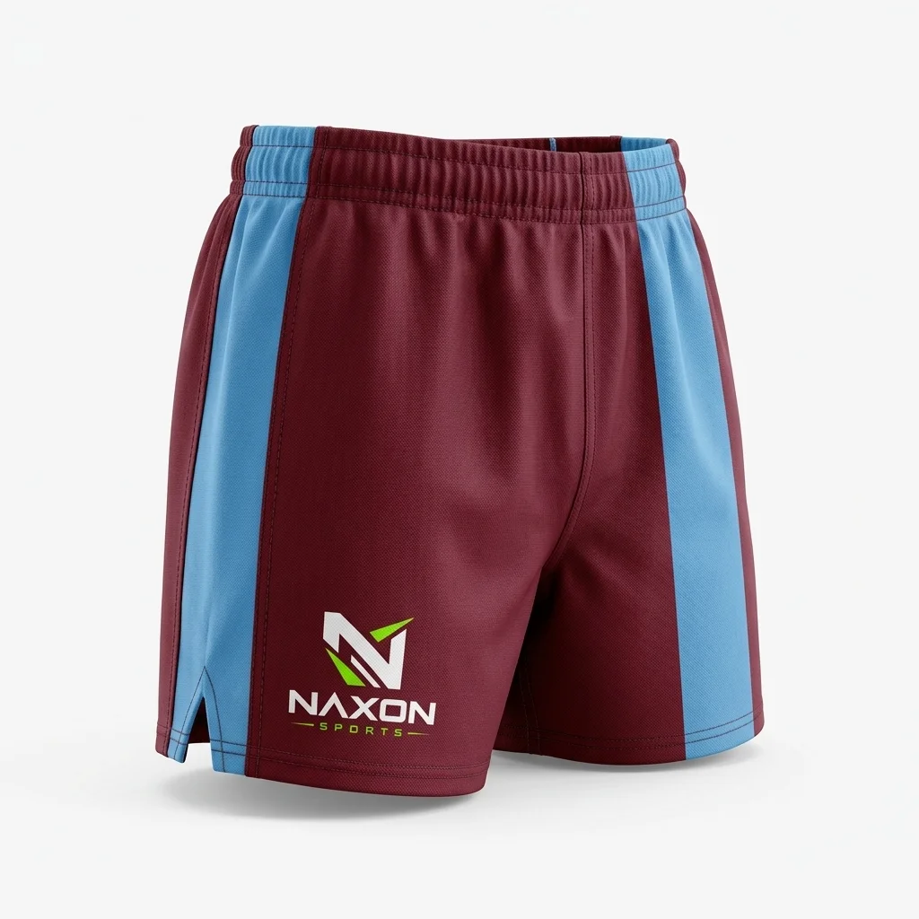 Custom rugby shorts by Naxon Sports