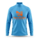 Sky blue equestrian base layer – Custom Equestrian Riding Shirt – Event Series by Naxon Sports, Sialkot