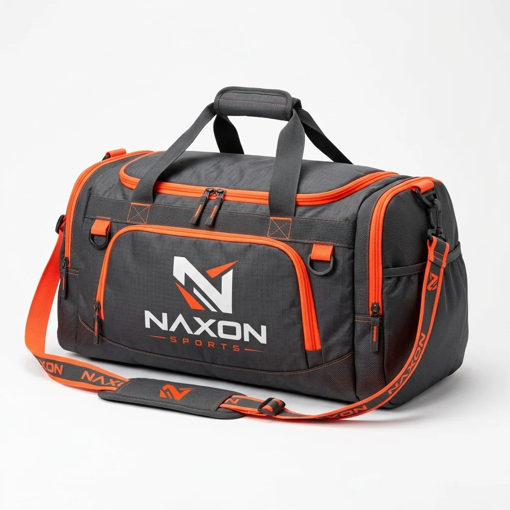 Custom sports duffel bag by Naxon Sports