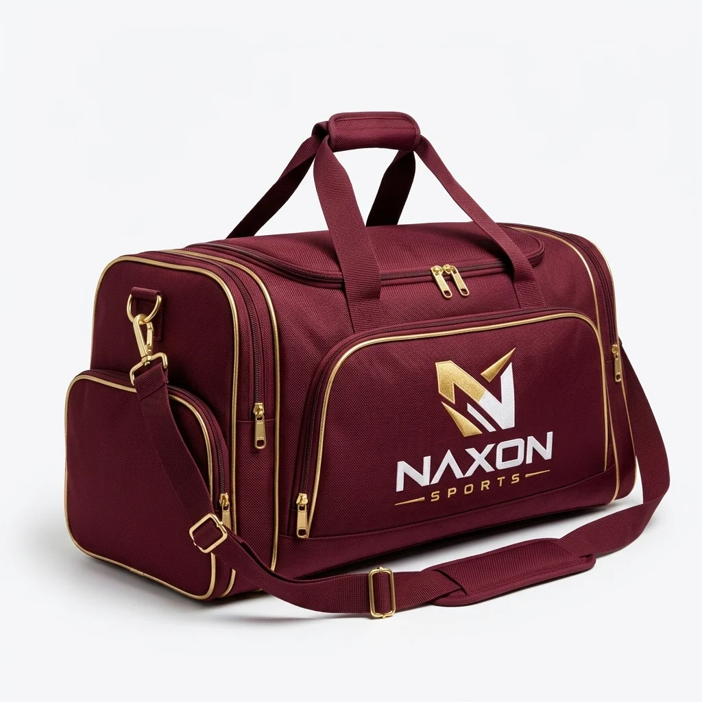 Custom sports duffel bag by Naxon Sports