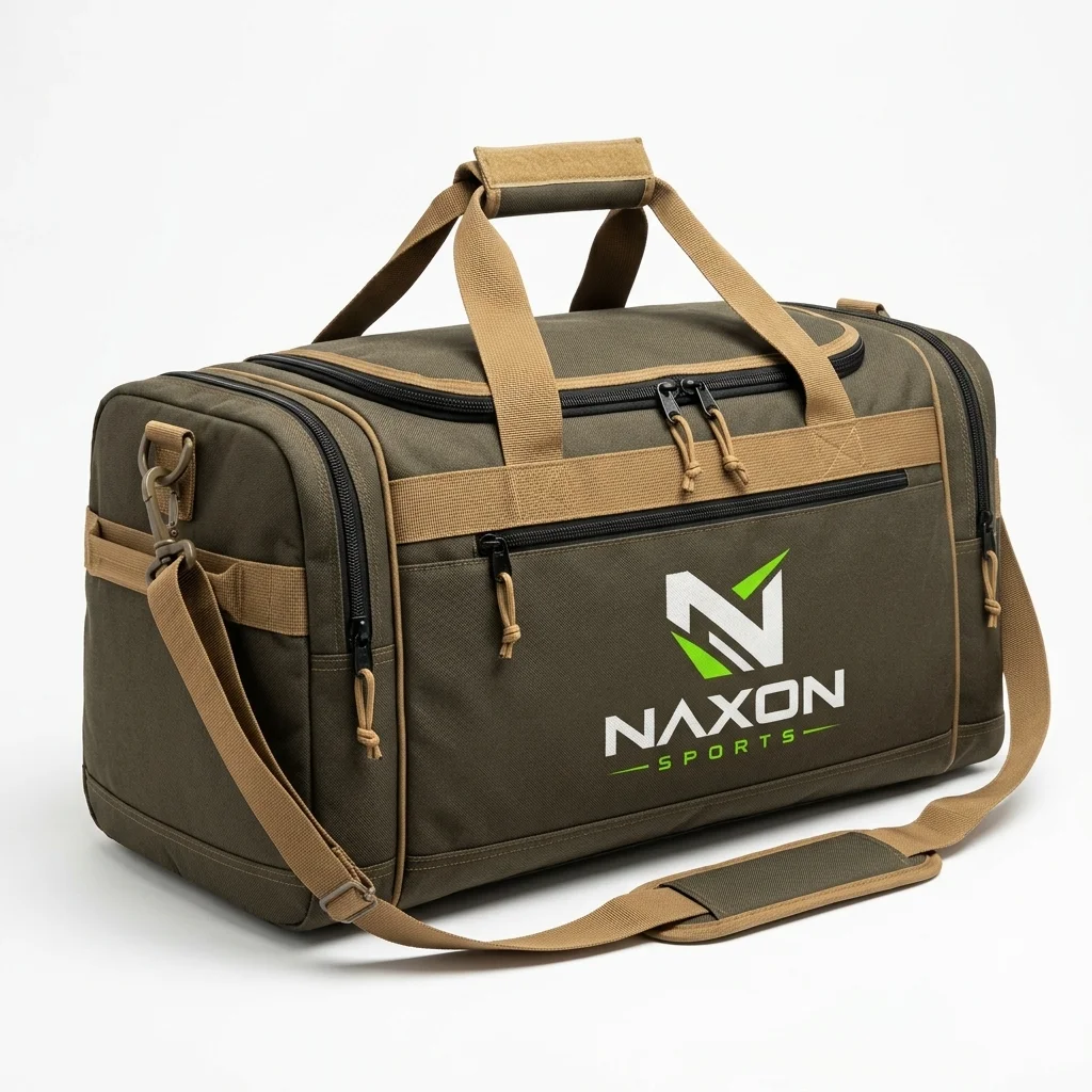 Custom sports duffel bag by Naxon Sports