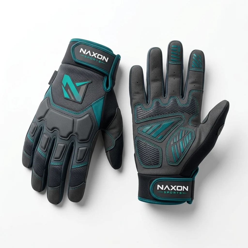 Custom sports gloves by Naxon Sports