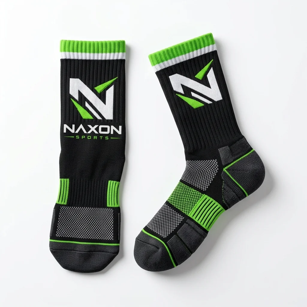 Custom sports socks by Naxon Sports