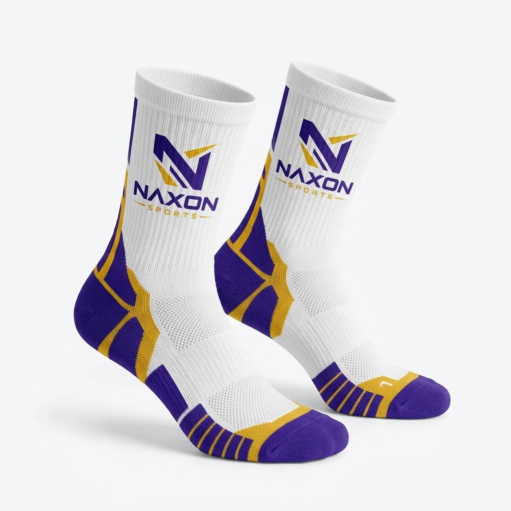 Custom sports socks by Naxon Sports