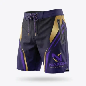 Custom Board Shorts Design 17 – board shorts mock-up made by Naxon Sports, Sialkot