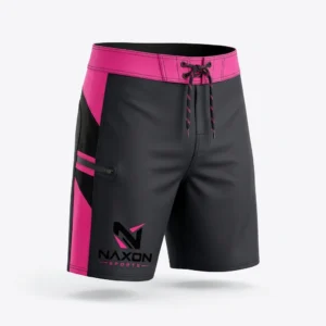 Custom Board Shorts Design 19 – board shorts mock-up made by Naxon Sports, Sialkot