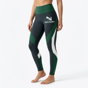 Custom Swim & Surf Leggings Design 8 – swim & surf leggings mock-up made by Naxon Sports, Sialkot