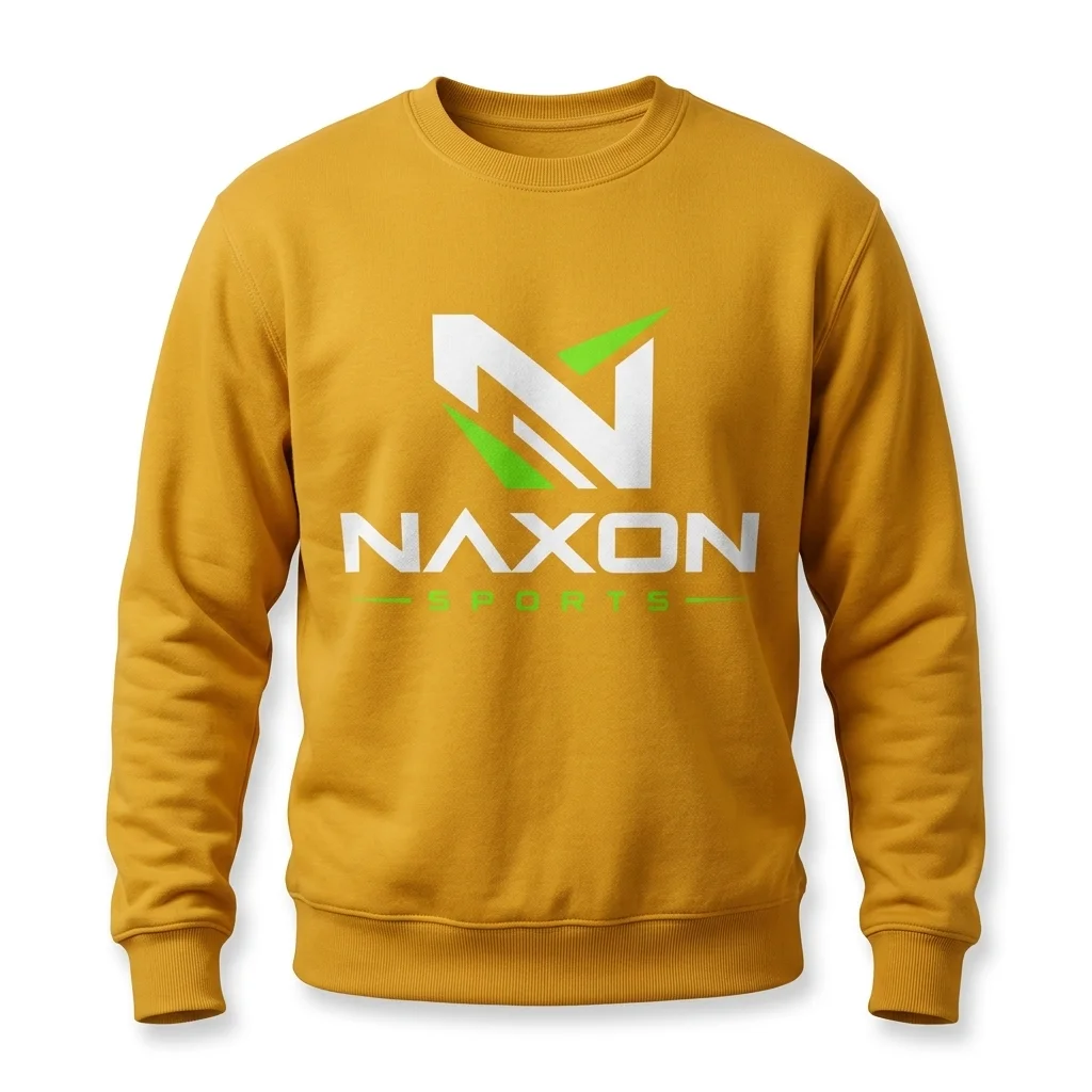 Custom Sweatshirt Design 3 – sweatshirt mock-up made by Naxon Sports, Sialkot
