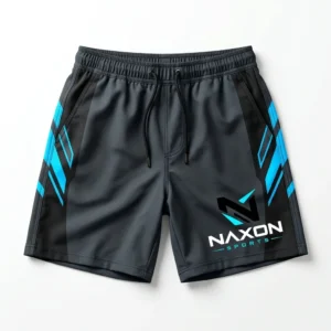 Custom Swim Trunks Design 7 – swim trunks mock-up made by Naxon Sports, Sialkot