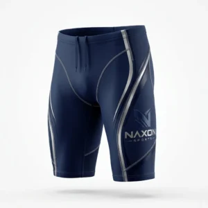 Custom Swimming Jammers Design 2 – swimming jammers mock-up made by Naxon Sports, Sialkot