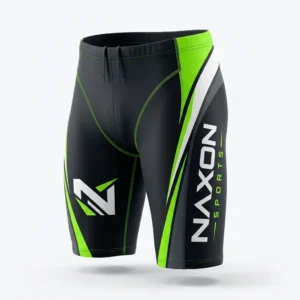 Custom Swimming Jammers Design 4 – swimming jammers mock-up made by Naxon Sports, Sialkot