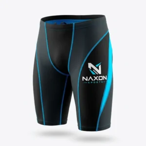 Custom Swimming Jammers Design 9 – swimming jammers mock-up made by Naxon Sports, Sialkot