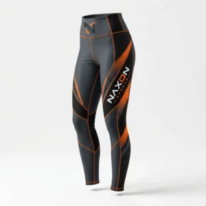 Custom Swim & Surf Leggings Design 11 – swim & surf leggings mock-up made by Naxon Sports, Sialkot