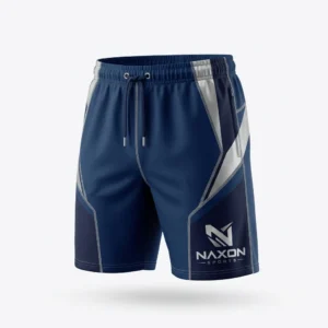 Custom Swim Trunks Design 15 – swim trunks mock-up made by Naxon Sports, Sialkot
