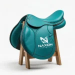 Teal horse riding saddle – Custom Horse Riding Saddle – Academy Series by Naxon Sports, Sialkot