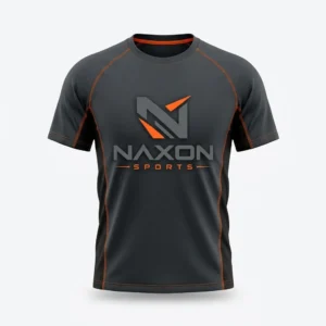 Custom Tennis T-Shirt Design 4 – tennis t-shirt mock-up made by Naxon Sports, Sialkot
