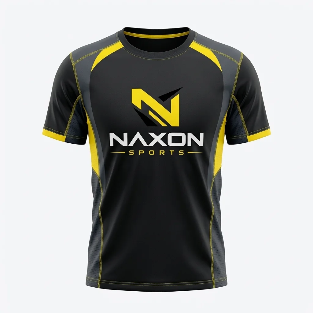 Custom Tennis T-Shirt Design 6 Custom Tennis T-Shirt Design 6 – tennis t-shirt mock-up made by Naxon Sports, Sialkot