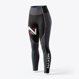 Custom Tennis Leggings Design 3 – tennis leggings mock-up made by Naxon Sports, Sialkot
