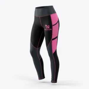 Custom Tennis Leggings Design 6 – tennis leggings mock-up made by Naxon Sports, Sialkot