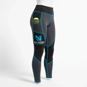 Custom Tennis Leggings Design 9 – tennis leggings mock-up made by Naxon Sports, Sialkot