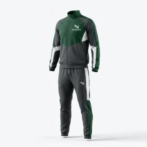 Custom Tennis Tracksuit Design 5 – tennis tracksuit mock-up made by Naxon Sports, Sialkot