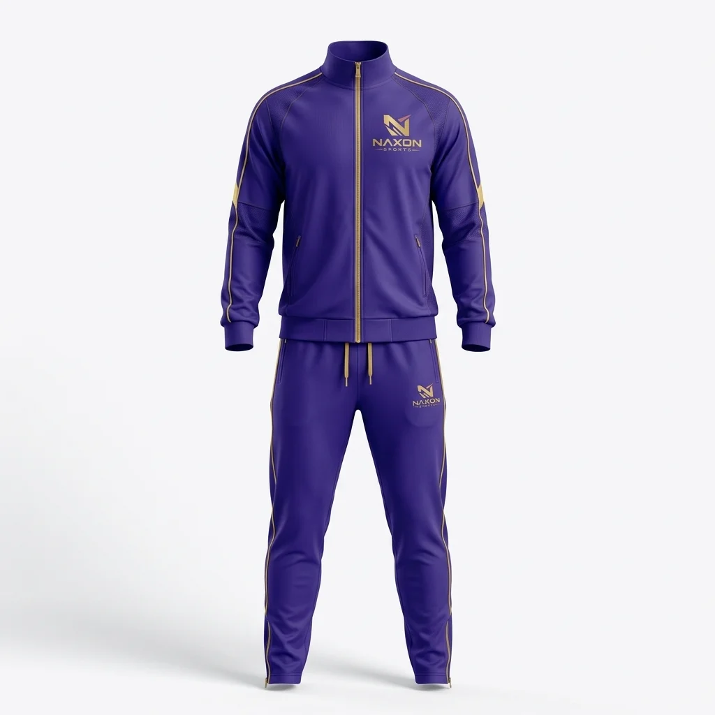 Custom Tennis Tracksuit Design 7 Custom Tennis Tracksuit Design 7 – tennis tracksuit mock-up made by Naxon Sports, Sialkot