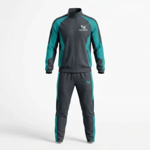 Custom Tennis Tracksuit Design 8 – tennis tracksuit mock-up made by Naxon Sports, Sialkot