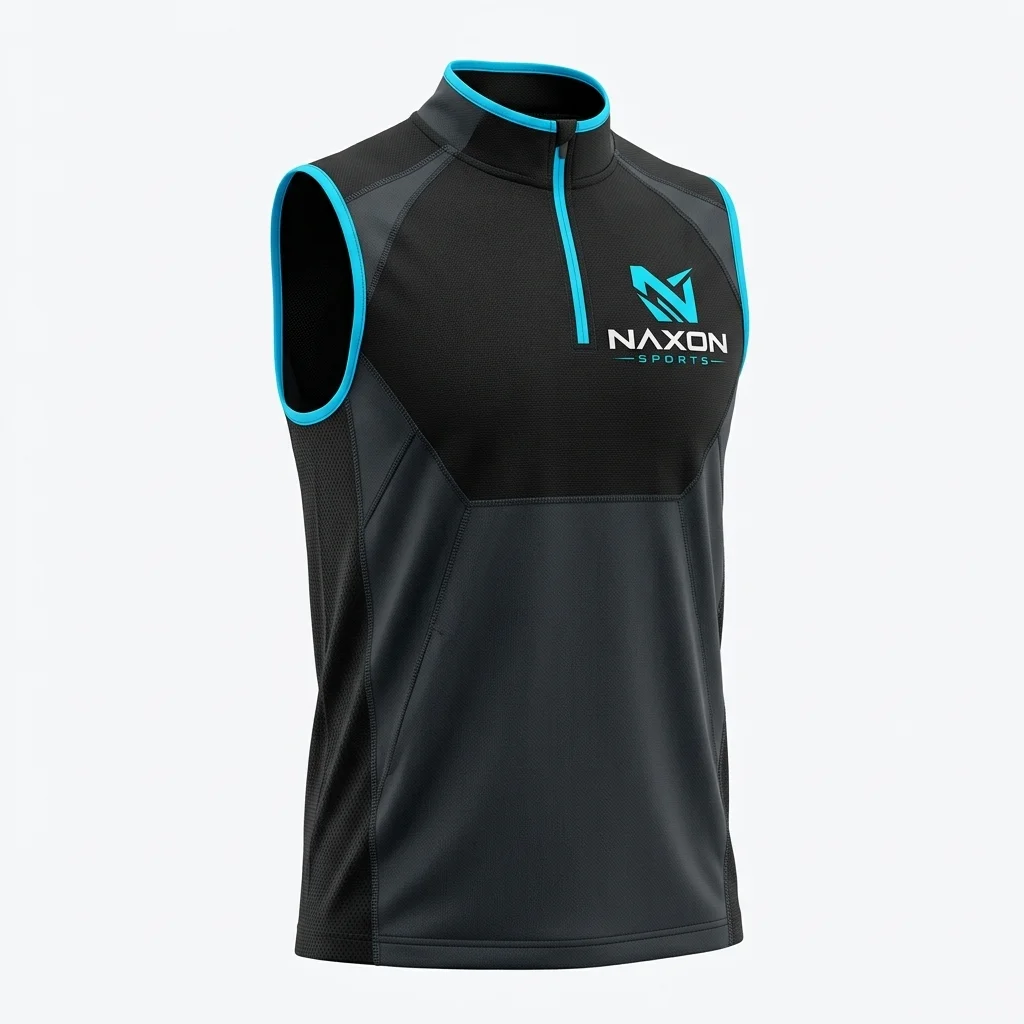 Custom Tennis Vest Design 4 Custom Tennis Vest Design 4 – tennis vest mock-up made by Naxon Sports, Sialkot