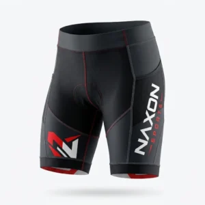 Custom Triathlon Shorts Design 1 – triathlon shorts mock-up made by Naxon Sports, Sialkot