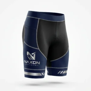 Custom Triathlon Shorts Design 4 – triathlon shorts mock-up made by Naxon Sports, Sialkot