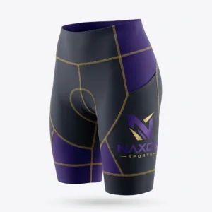 Custom Triathlon Shorts Design 7 – triathlon shorts mock-up made by Naxon Sports, Sialkot
