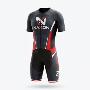 Custom Tri Suit Design 2 – tri suit mock-up made by Naxon Sports, Sialkot