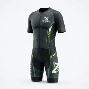 Custom Tri Suit Design 4 – tri suit mock-up made by Naxon Sports, Sialkot